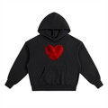 "I AM" HEAVYWEIGHT FLEECE HOODIE (BLACK)