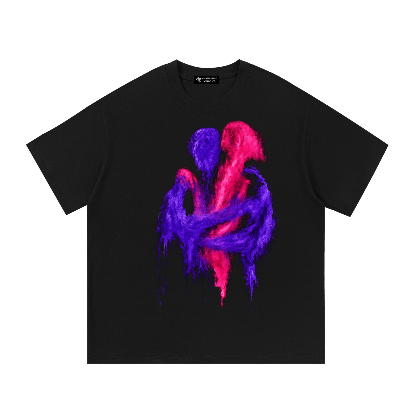 "LOVERS" TEE - PURPLE / PINK