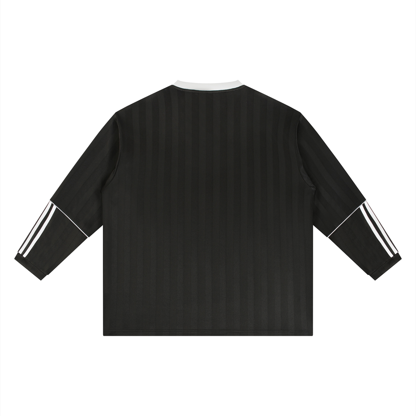 BLACK UNION JACK MM MONOGRAM FOOTBALL JERSEY