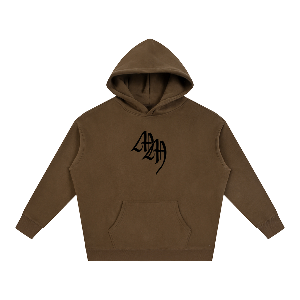 MM ESSENTIAL HOODIE - COFFEE BROWN