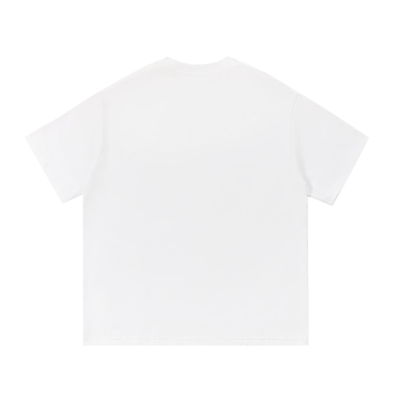 MM MONOGRAM TEE - WHITE / ICE BLUE