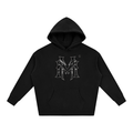 Black Union Jack Hoodie - Black