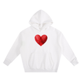 "I AM" HEAVYWEIGHT FLEECE HOODIE (WHITE)