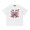 MM MONOGRAM TEE - RED / WHITE / GRAY