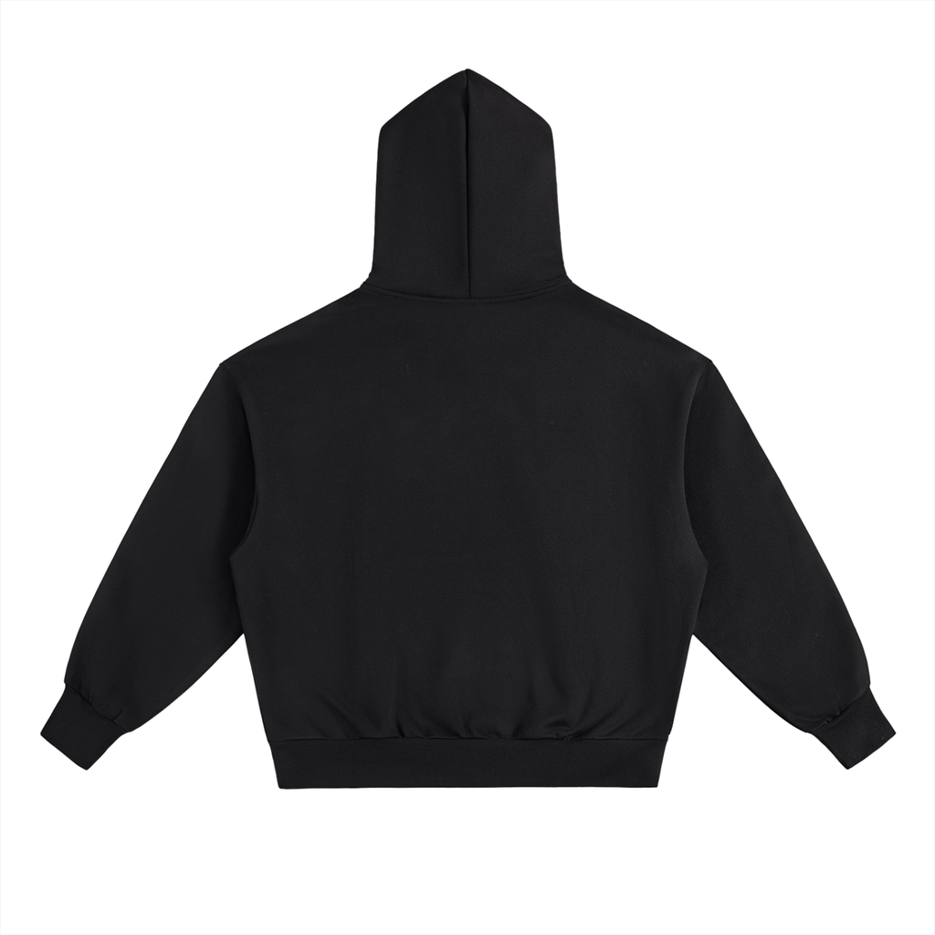 "I AM" HEAVYWEIGHT FLEECE HOODIE (BLACK)