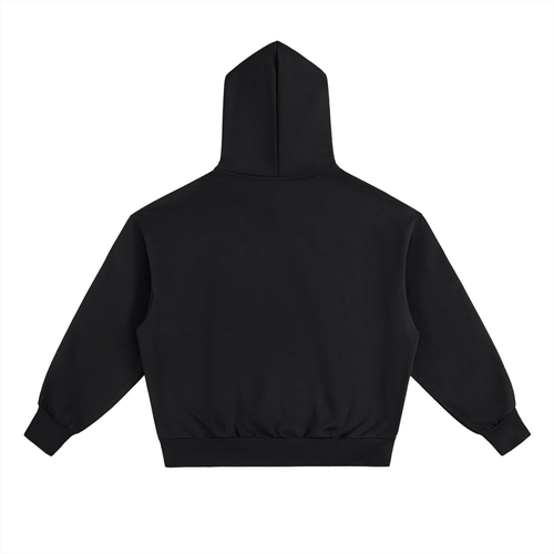 "I AM" HEAVYWEIGHT FLEECE HOODIE (BLACK)
