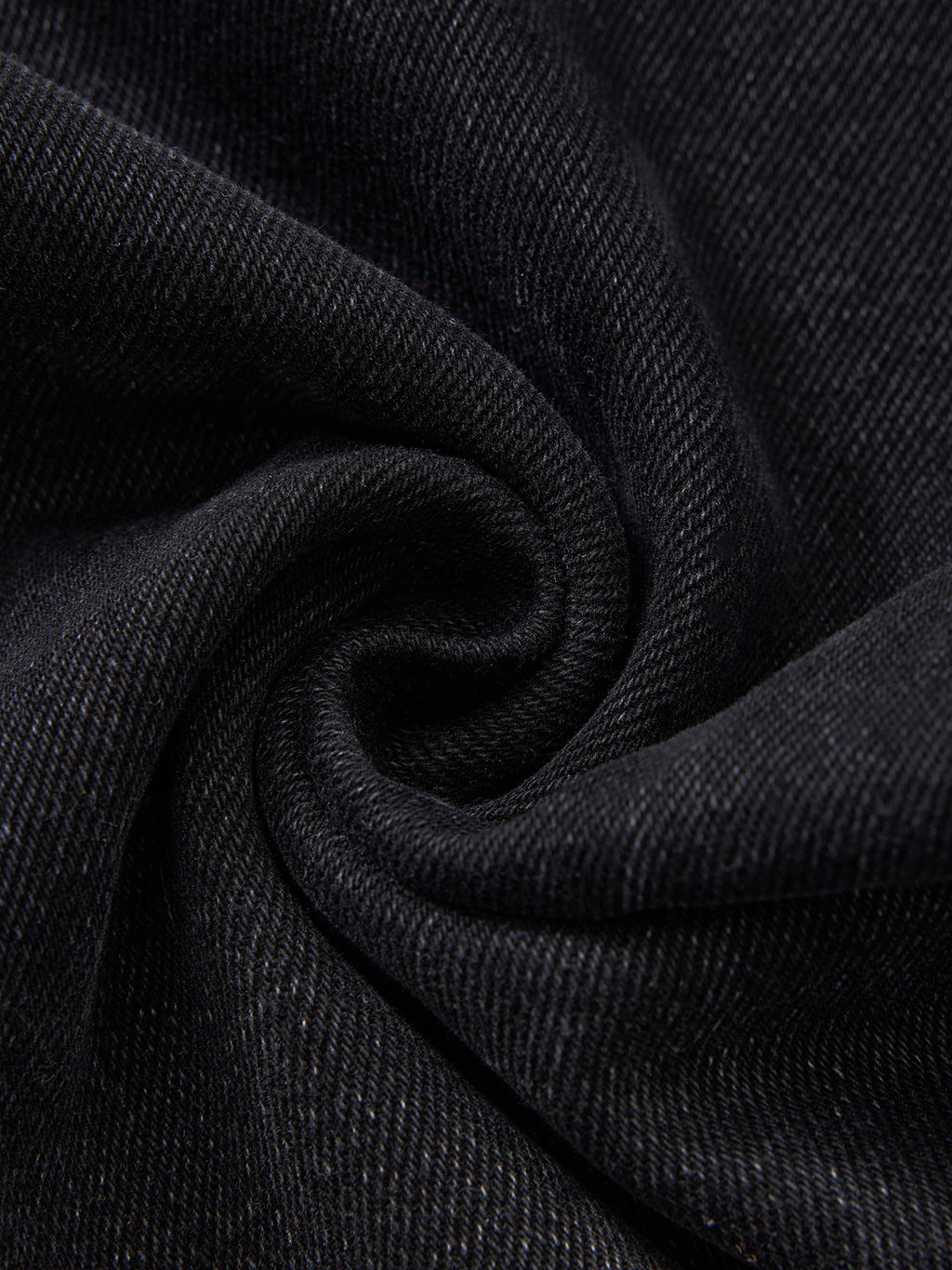 Denim Study 001 - Black Vintage Wash Wide Leg Jeans