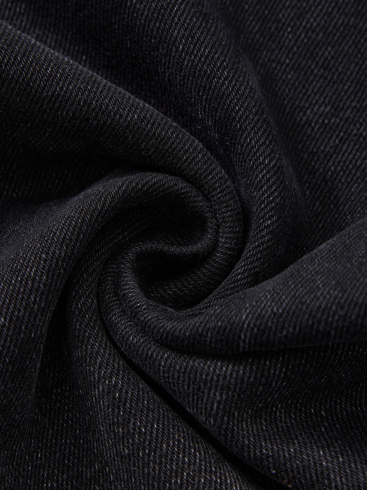 Denim Study 001 - Black Vintage Wash Wide Leg Jeans